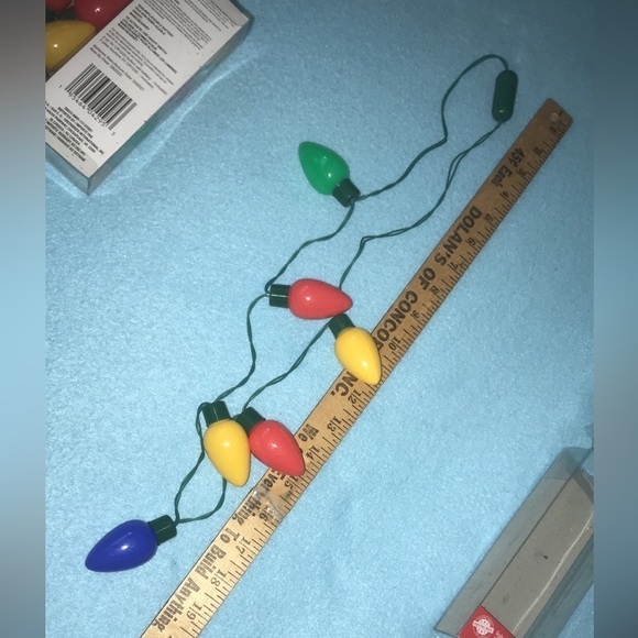 Christmas lights necklace 3 speeds and off button - Picture 6 of 6